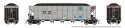 AutoFlood III Rapid Discharge Coal Hopper - Ready to Run -- BNSF Railway (silver, Boxcar Red, HO, Rapido Trains Inc 169044A