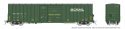 Trenton Works 6637 Cubic Foot Combination-Door Boxcar - Ready to Run -- BC Rail Random from , HO, Rapido Trains Inc 191004A