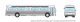 Mid-1960s - 1980s Suburban New Look Bus - Lighted - Assembled -- Unlettered 5303 Suburban (wh, HO, Rapido Trains Inc 753198