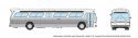 Mid-1960s - 1980s Suburban New Look Bus - Lighted - Assembled -- Unlettered 5303 Suburban (wh, HO, Rapido Trains Inc 753198