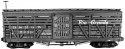 30′ Stock Car - Kit -- Denver & Rio Grande Western, HOn3, Rail Line 132