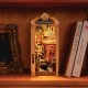 Romantic Venice DIY Book Nook Shelf Insert - Laser-Cut Wood Kit -- 3D Wooden Puzzle, All Scales, Robotime TGB08
