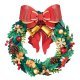 Rolife Christmas Wreath 3D Wooden Puzzle TGL04 -- 3-D Laser-Cut Wood Puzzle, All Scales, Robotime TGL04