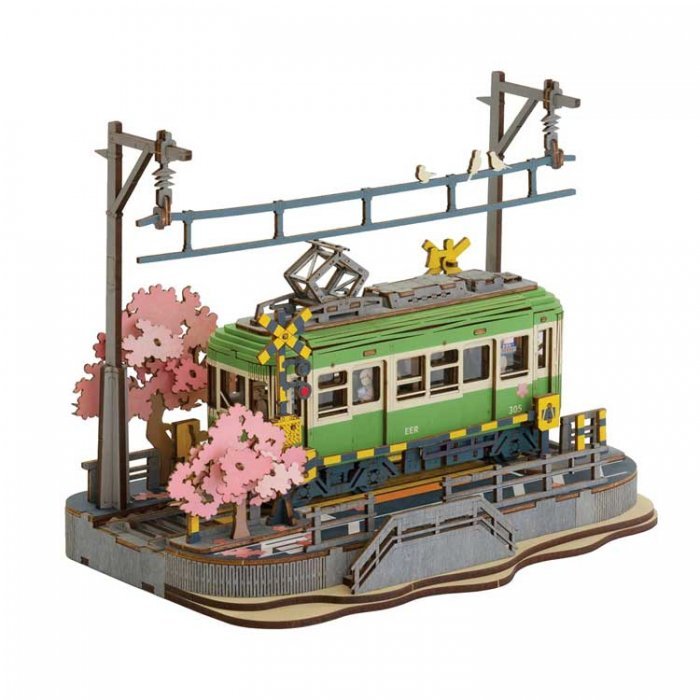 Sakura Journey - Kit -- Lighted 3D Puzzle, All Scales, Robotime TGS02