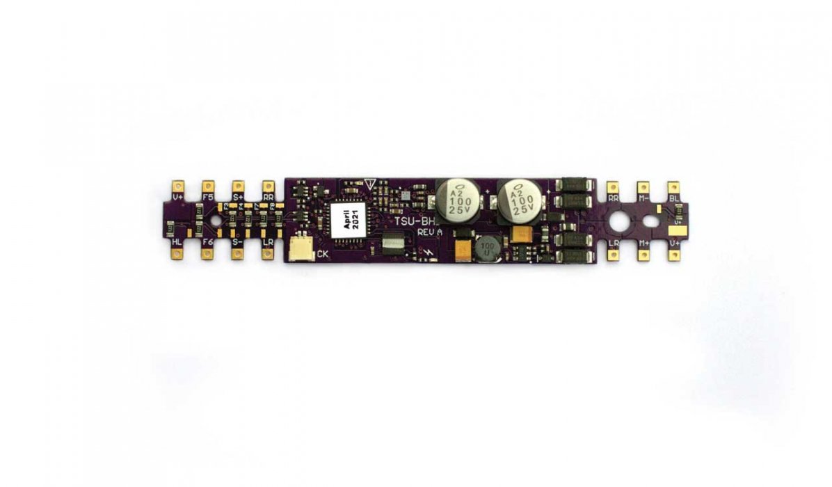 TSU-BH1 Sound and DCC Decoder - Tsunami2 -- EMD Diesel Sounds, HO, SoundTraxx 885840