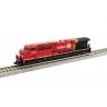 GE ES44AC GEVO - Standard DC -- Canadian Pacific Kansas City CPKC CP 9375 (red, black, yellow), N, Kato USA Inc 1768957