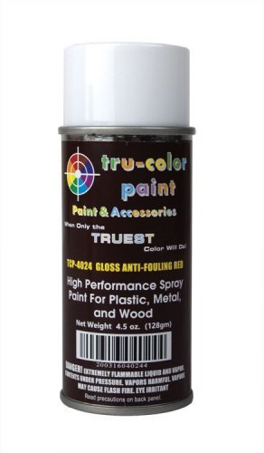 Aerosol Spray Paint 4.5oz 135ml Can -- Matte Anti-Fouling Red, All Scales, Tru-Color Paint 4024