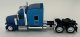 Peterbilt 589 Stand-Up Sleeper-Cab Semi Tractor - Assembled -- Metallic Blue, HO, HO Logistics Replicas 589065