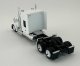 Kenworth 990 Stand-Up Sleeper-Cab Semi Tractor - Assembled -- White, HO, HO Logistics Replicas 990075