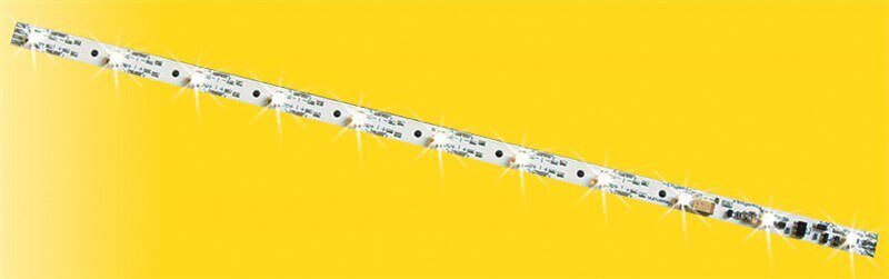 Passenger Car Interior LED Light - 1/4 x 10′ .7 x 25.4cm -- White, HO, Viessmann Modellspielwaren 5046