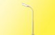 Whip Lamp -- 100mm w/LED w/Contact-Plug-Socket, HO, Viessmann Modellspielwaren 60901