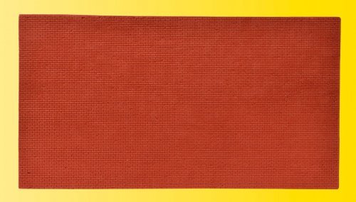 Brick Wall -- 8-5/16 x 4-1/2′ 21.2 x 11.5cm, HO, Vollmer Gmbh 48222