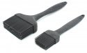 Plaster Brush Set -- 1 Each: 1-1/2 & 3′ 3.8 & 7.6cm, All Scales, Woodland Scenics 1186