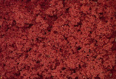 Coarse Turf Shaker - 32oz 907g -- Fall Red, All Scales, Woodland Scenics 1355