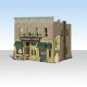 Luebner′s General Store - Built & Ready(R) Landmark Structures(R) -- Assembled - 2-7/16 x 2 x 2-1, N, Woodland Scenics 4925