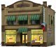 Dugan`s Paint Store - Built & Ready Landmark Structures(R) -- Assmebled - 2-1/2 x 2 x 2 1/2` 6.3, N, Woodland Scenics 4943