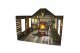 Built-&-Ready(R) Landmark Structures - Assembled - Lighted -- Cozy Cabin, N, Woodland Scenics 4961