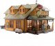 Mo Skeeters Bait & Tackle - Built-&-Ready(R) Landmark Structures(R) -- Assembled - 3-11/16 x 5-1, HO, Woodland Scenics 5047