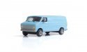 Modern Era Vehicles -- Passenger Van (Light Blue), HO, Woodland Scenics 5362