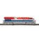 GE ES44AC - 3-Rail - Proto-Sound 3.0 & DCS - Premier(TM) -- Canadian National 3115 (BC Rail Heritage, red, white, blue), O, Atla