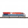 GE ES44AC - 3-Rail - Proto-Sound 3.0 & DCS - Premier(TM) -- Canadian National 3115 (BC Rail Heritage, red, white, blue), O, Atla