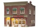 Emilio′s Italian Restaurant - Built-&-Ready(R) Landmark Structures(R) -- Assembled - 7-1/2 x 8-1/, O, Woodland Scenics 5855