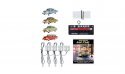 Classic Vehicles - Just Plug Value Pack -- 1 Each: Midnight Ride, Blue Coupe, Comfy Cruise, Down, HO, Woodland Scenics 5908