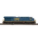GE ES44AC - 3-Rail - Proto-Sound 3.0 & DCS - Premier(TM) -- CSX 3444 (blue, yellow, Boxcar Logo), O, Atlas O 30138668
