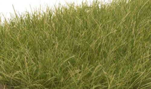 Static Grass - Field System -- Medium Green 1/2′ 12mm Fibers, All Scales, Woodland Scenics 626