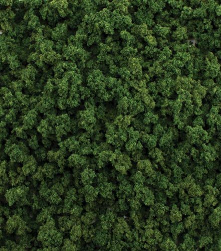 Foliage Clumps - All Game Terrain -- Medium Green, All Scales, Woodland Scenics 6462