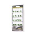 Peel `n` Place Tufts -- Dark Green Prairie Grass, All Scales, Woodland Scenics 778