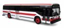 MCI Classic Transit Bus - Assembled -- Toronto Transit Commission TTC (white, red), HO, Iconic Replicas 870392