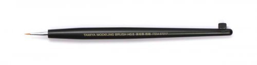 Pointed Modeling Brush HG II -- Extra Fine, All Scales, Tamiya Paints 87217