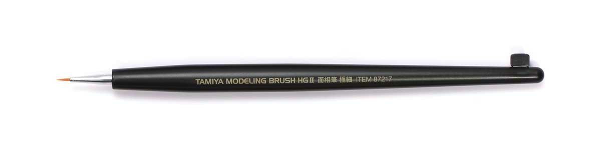 Pointed Modeling Brush HG II -- Extra Fine, All Scales, Tamiya Paints 87217