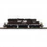 EMD SD40 - 3-Rail - Proto-Sound 3.0 & DCS - Premier(TM) -- Norfolk Southern 3334 (black, white, Horse Head Logo), O, Atlas O 30