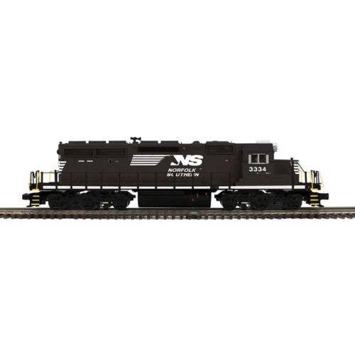 EMD SD40 - 3-Rail - Proto-Sound 3.0 & DCS - Premier(TM) -- Norfolk Southern 3334 (black, white, Horse Head Logo), O, Atlas O 30