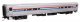85′ Horizon Cafe/Club Food Service Car - Ready to Run -- Amtrak(R) Phase III 53003, HO, WalthersMainline 31054