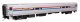 85′ Horizon Cafe/Club Food Service Car - Ready to Run -- Amtrak(R) Phase III 53003, HO, WalthersMainline 31054