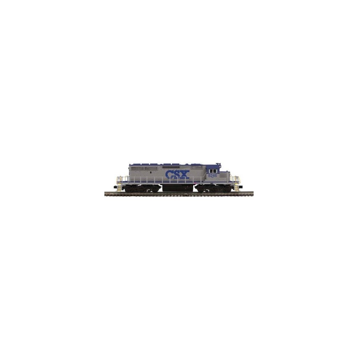 EMD SD40 - 3-Rail - Proto-Sound 3.0 & DCS - Premier(TM) -- CSX 8246 (gray, blue), O, Atlas O 30138593