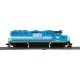 EMD GP40 - 3-Rail - Proto-Sound 3.0 - Premier -- GATX Leasing GCSX 3717 (blue, white, black), O, Atlas O 30138573