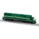 EMD SD50 - 3-Rail - Legacy Sound & Control -- Hudson Bay Railway 5009 (green, white, yellow), O, Lionel 2633092