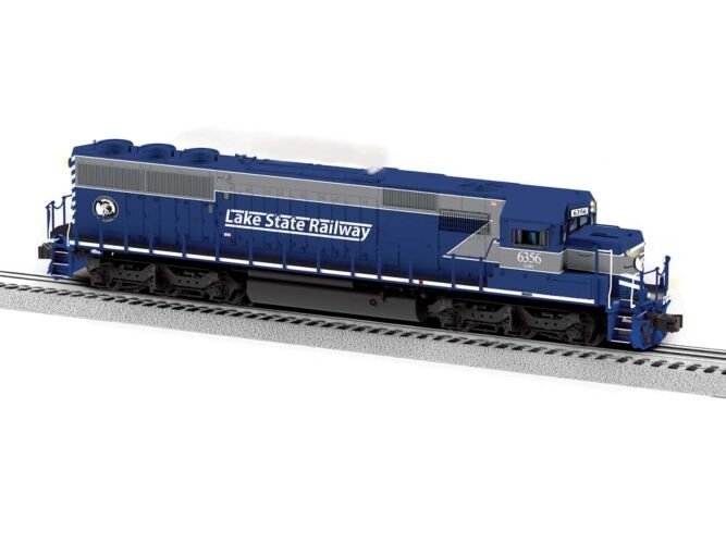 EMD SD50 - 3-Rail - Legacy Sound & Control -- Lake State Railway 6356 (blue, gray, white), O, Lionel 2633112