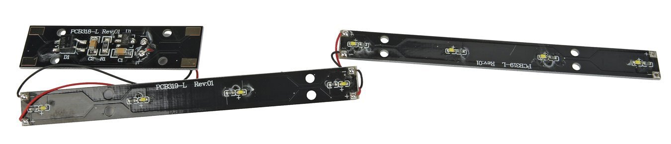 Passenger Car Interior Constant-Intensity LED Lighting Kit -- Fits WalthersProto(R) MILW Super Dome, HO, WalthersProto 1062