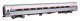 85′ Amfleet I 84-Seat Coach - Lighted - Ready To Run -- Amtrak(R) Phase II (Decal), HO, WalthersProto 12210