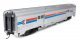 73′ Budd Baggage Car - Ready to Run -- Amtrak Phase I Decal, HO, WalthersProto 13072