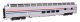 85′ Budd Great Dome - Ready to Run -- Amtrak(R) (Phase III with Decal), HO, WalthersProto 13600