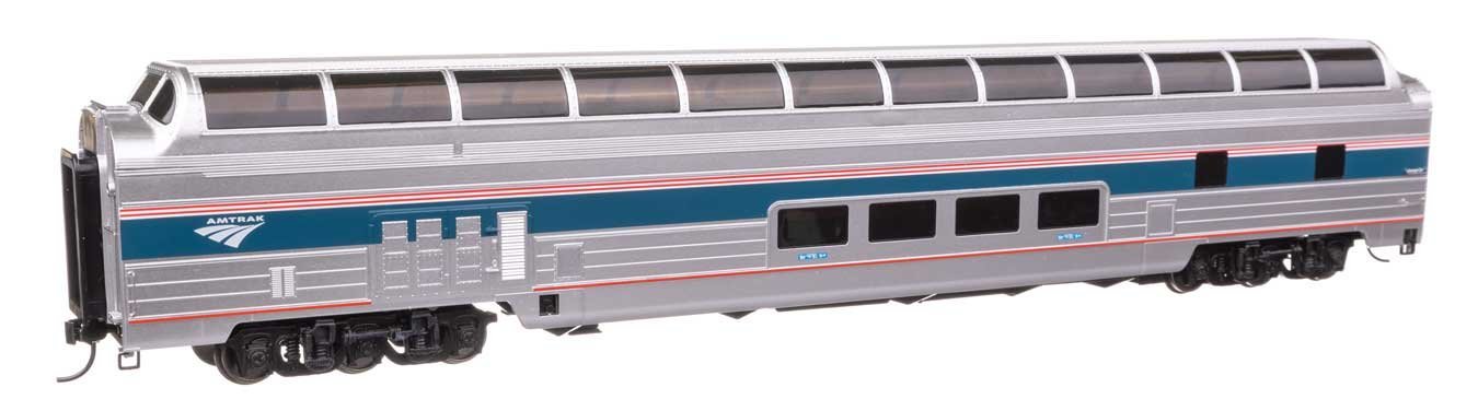 85′ Budd Great Dome - Ready to Run -- Amtrak(R) Ph VI w/Decal, HO, WalthersProto 13604