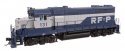 EMD GP35 Phase II - LokSound 5 Sound & DCC -- Richmond, Fredericksburg and Potomac 131, HO, WalthersProto 43305