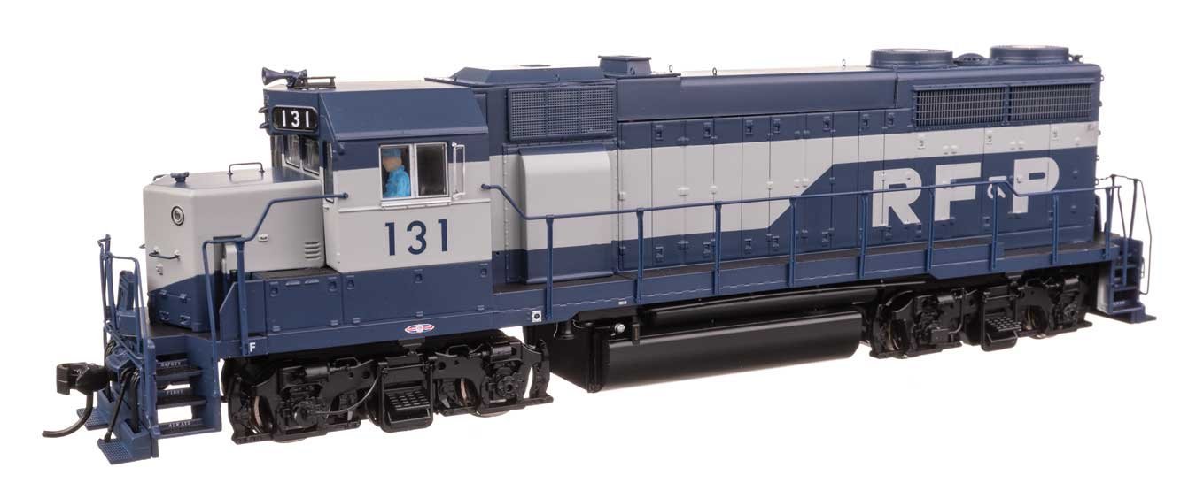 EMD GP35 Phase II - LokSound 5 Sound & DCC -- Richmond, Fredericksburg and Potomac 131, HO, WalthersProto 43305
