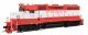 EMD GP35 Phase II - LokSound 5 Sound & DCC -- St. Louis - San Francisco `Frisco` 728, HO, WalthersProto 43310